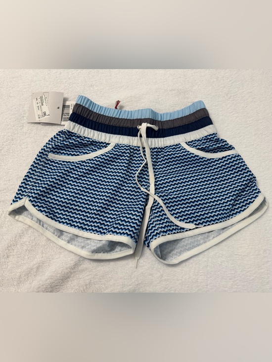 Perfect Moment Pants - Perfect Moment women’s Cobalt Zigzag Resort Shorts Size XS